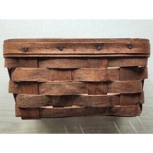 LONGABERGER WALL HANGING BASKET-Vintage-Small-5x7-Dated 1985